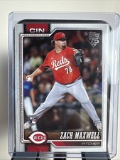 2026 Topps Zach Maxwell #143 Rookie Card RC Cincinnati Reds 🚨