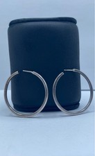 Kolczyki srebrne Sterling Hoop 10,0g