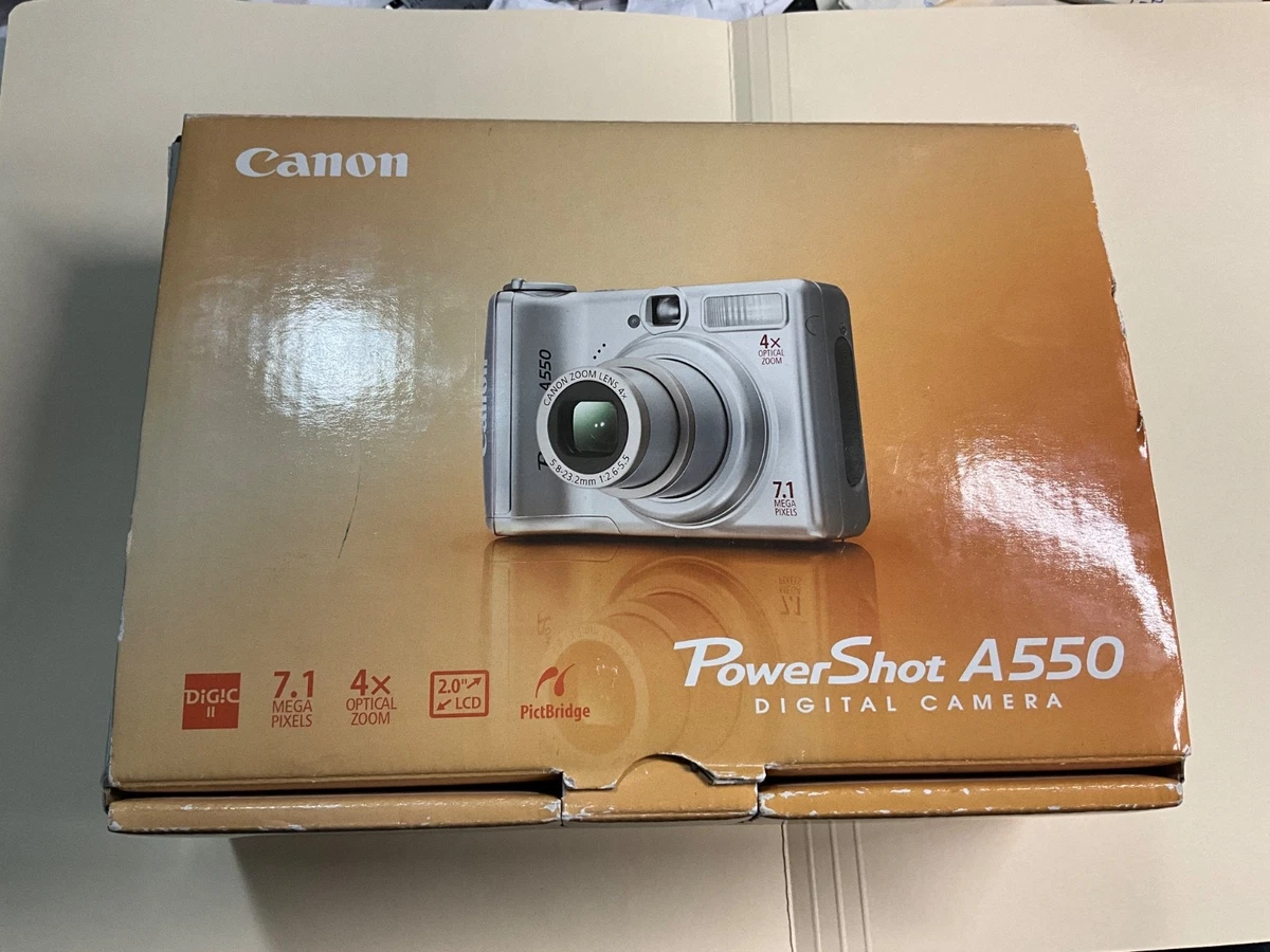 Preços baixos em Canon PowerShot Canon Powershot A550 Câmeras