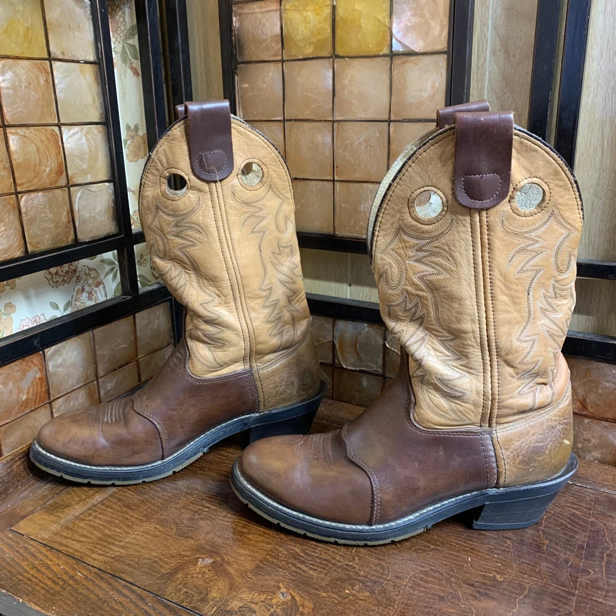 【新品・未使用】DOUBLE-H カウボーイ　ウェスタン　ブーツ　レザー　USA double h buckaroo boots products for sale | eBay