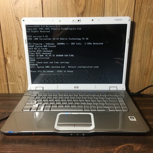 hp pavilion dv6000 special edition 15.4" laptop pc amd x2 1.