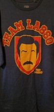 NEW Ted Lasso Team Lasso T-Shirt Blue Short Sleeve 2XLT Apple TV+ Jason Sudeikis