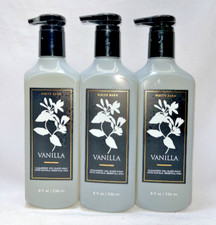 3 Vanilla Bath  Body Works Cleansing Gel Hand Soap 8 oz