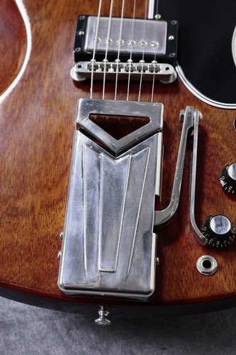 Gibson CS 60th 1961 Les Paul SG Standard w/ Sideways Vibrola Cherry Red 2021 MOD - Picture 3 of 11