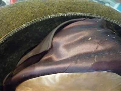 VINTAGE BORSALINO ALESSANDRIA FUR HAT / GRAND PRIX PARIS 1900