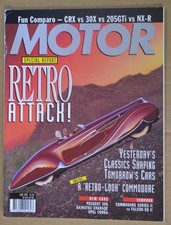 Motor Jun 1993 Honda CRX, Nissan NX-R, Peugeot 205 GTi, Ford Escort RS Cosworth