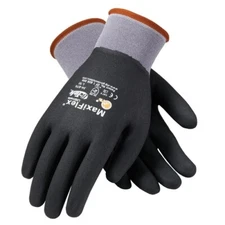 MaxiFlex 34-876 Mens Knit Nylon/Lycra Glove Nitrile Coated MicroFoam Size SM-XXL