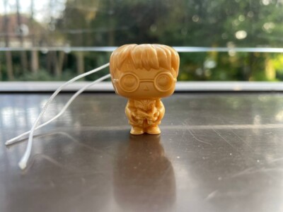 Golden Harry Potter Kinder Joy VT401 K Stamp