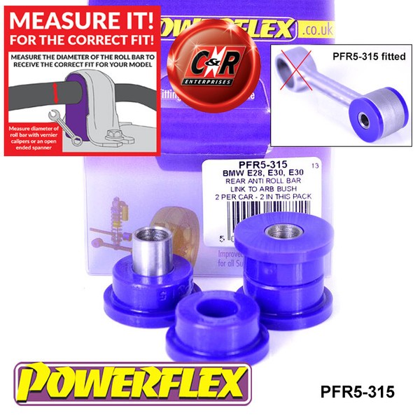 Powerflex Rr Arb End Link To Arm Buchsen FüR Bmw Z4 E85 E86 (03-09) PFR5-315-image