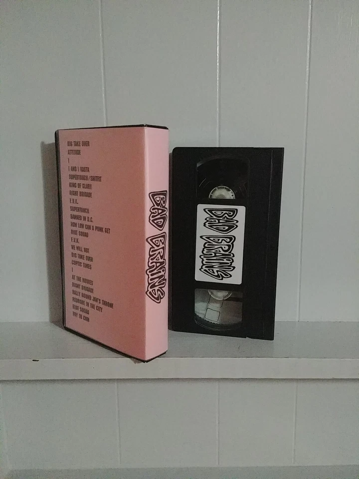 Bad Brains VHS Live At CBGB Punk Rock Hardcore Concert Video Foto 2 de 2