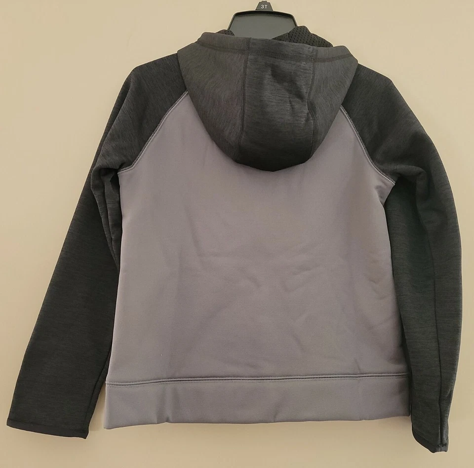 Under Armour Charcoal Storm Fleece Jacket Size YSM (NEW) - Image 2 of 4