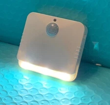 Motion Sensor Night Light Battery Operated LED Stick-on never used, w/ Batteries