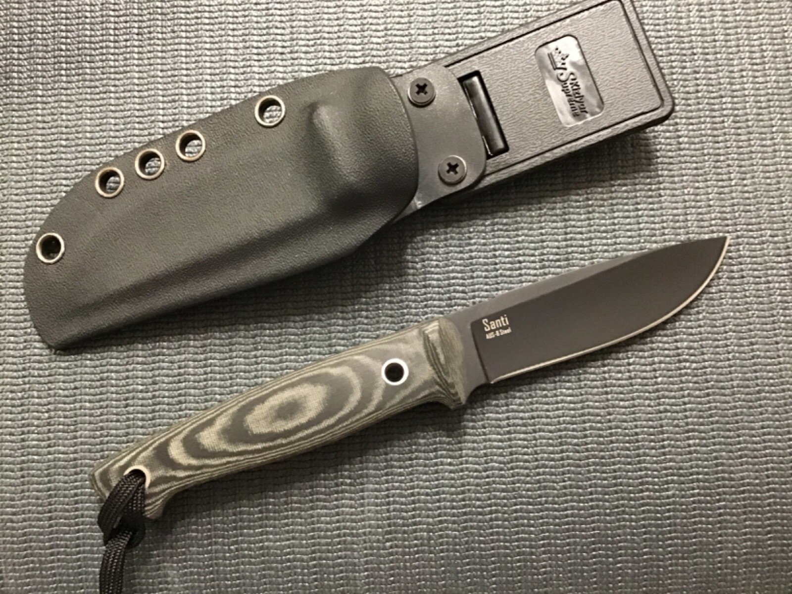 KIZLYAR SUPREME Knives KK0046 Santi Fixed Blade Knife DISCONTINUED eBay