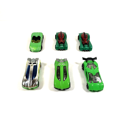 #ad Mattel Hot Wheels Lot Of 6 Toy Cars: 2 Troy Soldiers MX48 Turbo amp; More 3 $13.08