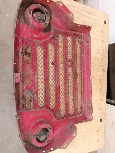 Calandra Originale Fiat Campagnola Vigili del Fuoco Front Grill - Imagen 5 de 11