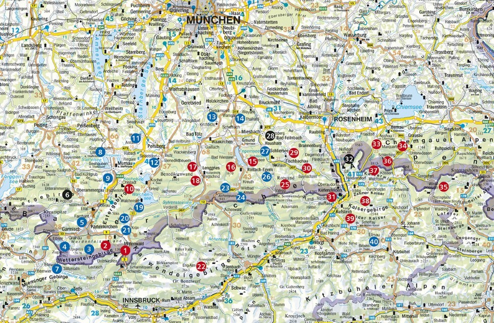Thumbnail - Leichte Wanderungen Münchner Berge Carmen Egelhaaf 9783763330485