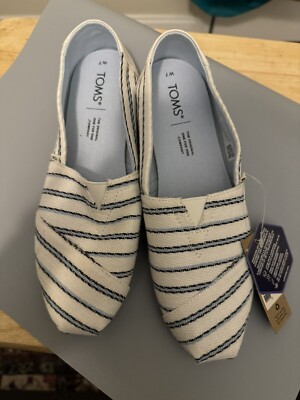 Toms Shoes Womens Alpargata Loafer Sneakers 10016221 White