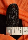 Large Chunky Oval Black Rhinestone Ring Jewelry Statement Costume Fashion — photo 6