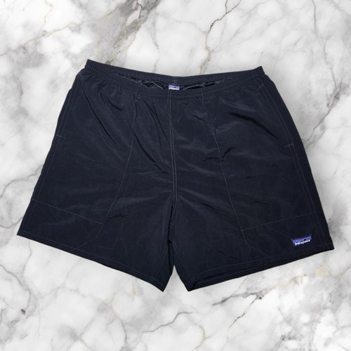 Patagonia Baggies Mesh gefütterte Nylon Shorts Badehose 7" Herren XL schwarz gebraucht, in einwandfreiem Zustand