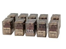 Lot of 10: Assorted Relays, Siemens Tris 154d, Allied Control T154-CC-CC, More