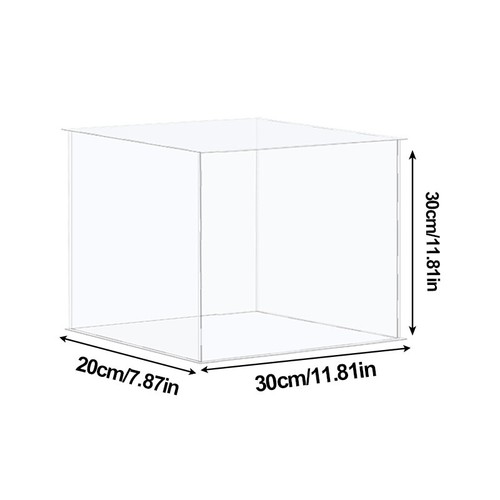 Clear Acrylic Display Case Dustproof Model Toy Storage Box Protection Showcase - Picture 68 of 71