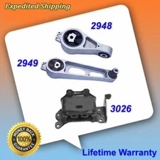 Engine Motor &Trans.Mount 01-09 For Chrysler PT Cruiser 2.4 Set 3 w/o Turbo M425
