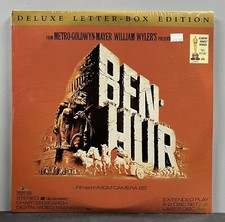 Ben-Hur Laserdisc SEALED Letterboxed 1991 ML101525