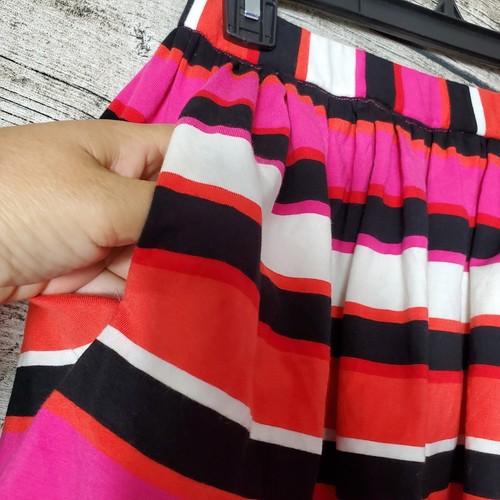 Kate Spade Skirt the Rules Skirt Size 12Y black/pink/ivory/orange/red - Picture 2 of 7