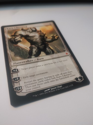 MTG Karn Liberated - New Phyrexia - Picture 3 of 3