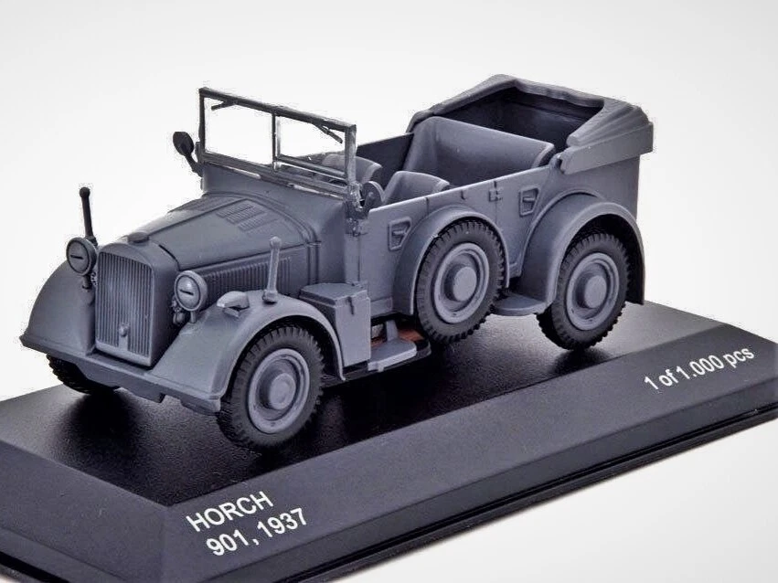 SELECTION- Horch 1/43 853 or A 855 MINICHAMPS; 901 Kfz 15 WHITEBOX 1/43 Diecast - Image 2 of 3