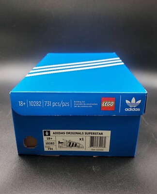 adidas gazelle silver green womens Acrylic Display Case for pair of LEGO adidas Originals Superstar main image 0