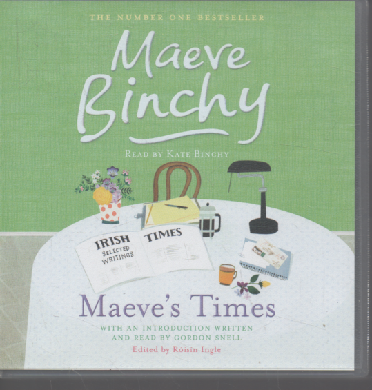 MAEVE BINCHY MAEVE'S TIMES AUDIO BOOK 10 CDs READ BY KATE BINCHY