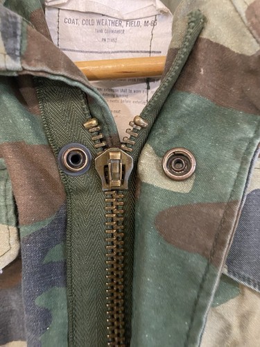Boys Camo Medium 8-10 Coat Cold Weather Field Jacket, M-65 - Picture 9 of 13