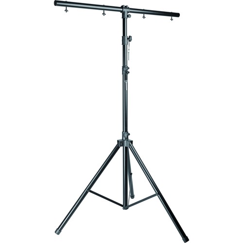 LightmaXX LS-9 Stahl Lichtstativ 3.39m Max Höhe 50kg Belastbarkeit T-Bar Schwarz