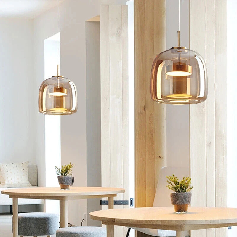Glass Lamp Kitchen Pendant Light Home Ceiling Light Dinng Room Pendant Lighting - Image 3 of 4