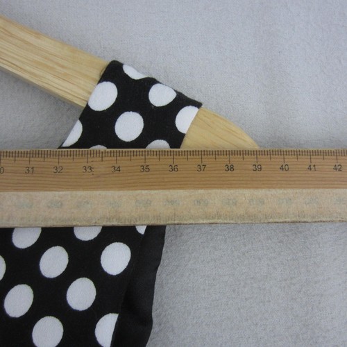 Events Dress Womens 14 Black White Polka Dots Fit Flared Sleeveless Work Event - Picture 10 of 15