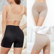 Women's Plus Size Boyshort Anti-Chafing Slip Shorts Under Dresses Safety Pants