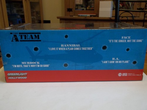 Greenlight 13532 - THE A TEAM - Face's 1984 Chevrolet Corvette - 1/18 Scale NEW - Picture 6 of 6