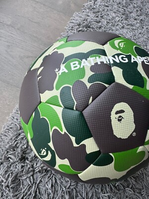 A BATHING APE ABC CAMO SOCCER BALL Mサッカー ABC CAMO SOCCER