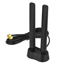 Tri-band WiFi 6E Antenna Magnetic Base for FPV Security Camera WiFi Bluetooth