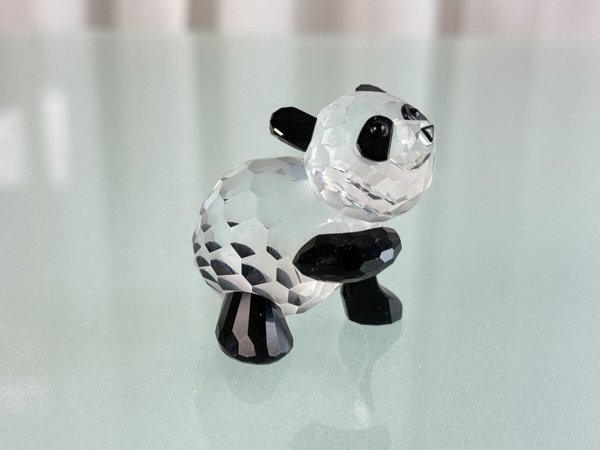 Swarovski マザーパンダ クリスタルフィギュア Swarovski マザーパンダ クリスタルフィギュア Swarovski マザー