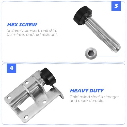 Heavy Duty Leveling Feet Adjustable Furniture Leg Leveler Legs Levelers - Picture 3 of 11