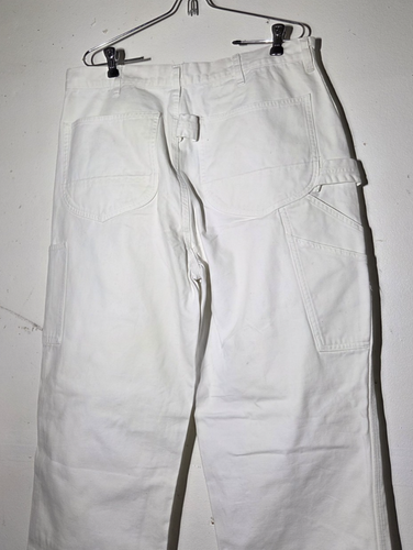 VTG Polo Ralph Lauren Double Knee Carpenter Painter Pants 90s Y2K USA OG 34 x 34 - Picture 7 of 9