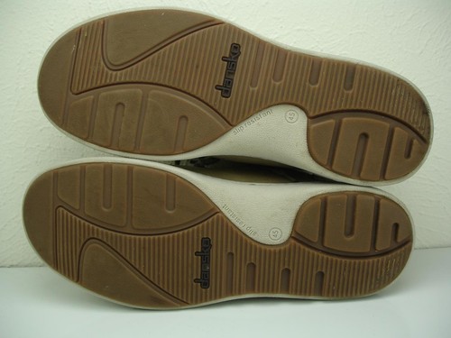 Men's 11.5 12 sz 45 Dansko Shoes Vaughn Milled Nubuck Leather Lace-Up Shoes Clog - Picture 5 of 14
