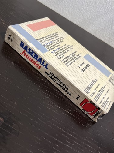SEALED-Baseball Funnies (VHS, 1998) New Unopened - Picture 2 of 5