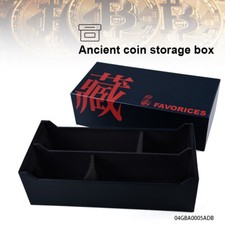 Fit For 50 Certified PCGS NGC Holders Coin Slabs Storage Box Intercept Shield