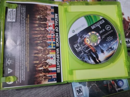 Microsoft Xbox 360 Lot Bundle 5 Games Naruto Battlefield 3 Assassin's Creed NHL - Picture 3 of 3