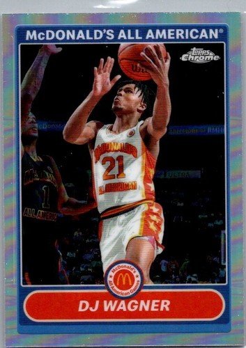 DJ Wagner #2K7-3 2023 Topps Chrome McDonald's All American 2007 card