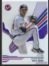 2024 Topps Pristine - Purple Refractor #100 Max Fried /99