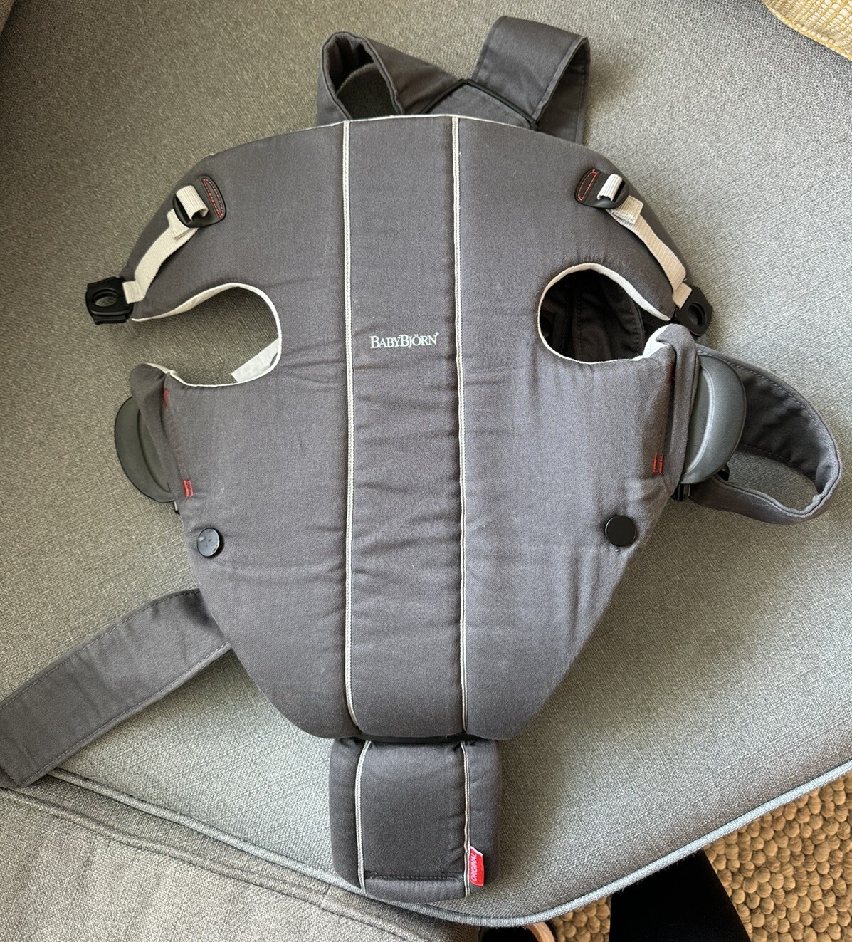 Baby Bjorn Baby Carrier 023084 Mesh Gray-image